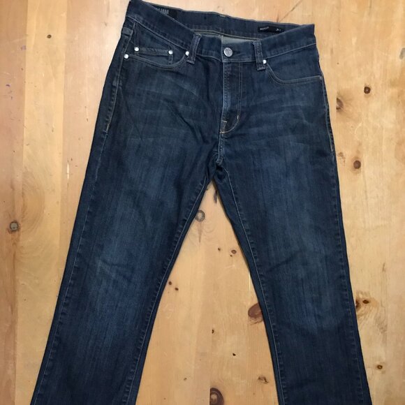 William Rast Men’s Boot Cut Jeans – Size 31x30, Dark Wash Denim (Style 008737) - Picture 2 of 8